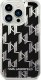 Karl Lagerfeld Etui Karl Lagerfeld do iPhone 14 Pro Max 6,7" hardcase czarny/black Liquid Glitter Monogram 3