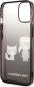Karl Lagerfeld Etui Karl Lagerfeld do iPhone 14 6,1" hardcase czarny/black Gradient Ikonik Karl & Choupette 6