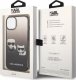 Karl Lagerfeld Etui Karl Lagerfeld do iPhone 14 6,1" hardcase czarny/black Gradient Ikonik Karl & Choupette 7