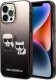 Karl Lagerfeld Etui Karl Lagerfeld do iPhone 14 Pro Max 6,7" hardcase czarny/black Gradient Ikonik Karl & Choupette 1