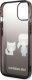 Karl Lagerfeld Etui Karl Lagerfeld do iPhone 14 Pro Max 6,7" hardcase czarny/black Gradient Ikonik Karl & Choupette 7