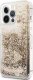 Guess Etui Guess do iPhone 14 Pro Max 6,7" złoty/gold hardcase Glitter Charms 1
