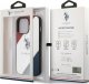 US POLO Etui US Polo do iPhone 14 Pro Max 6,7" biały/white Tricolor Embossed 7