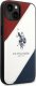 US POLO Etui US Polo do iPhone 14 6,1" biały/white Tricolor Embossed 5