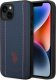 US POLO Etui US Polo do iPhone 14 6,1" granatowy/navy blue Leather Stitch 1