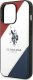 US POLO Etui US Polo do iPhone 14 Pro 6,1" biały/white Tricolor Embossed 6