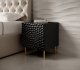 Cama Meble Szafka nocna HOLE 2szt. 44x40,5xH53,5 czarny mat 3