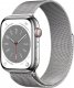 Smartwatch Apple Watch 8 GPS + Cellular 45mm Silver Stainless Steel Srebrny  (MNKJ3WB/A) 1