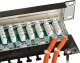 Lindy Cat.6 Patchpanel 24p STP 1HE Schwarz 24 Ports 1 HE, Gbit - 25990 1