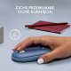 Mysz Logitech M350 Pebble Blueberry for Mac (910-006753) 2