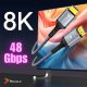 Kabel Reagle HDMI - HDMI 7.5m czarny 5