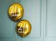 PartyDeco Balon foliowy 21st Birthday, złoty, 45cm URODZINY 3