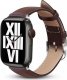 Crong Crong Noble Band - Pasek z naturalnej skóry do Apple Watch 38/40/41 mm (Espresso) 1