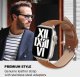 Crong Crong Noble Band - Pasek z naturalnej skóry do Apple Watch 42/44/45/49 mm (Mokka) 8