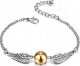 Edibazzar Bransoletka znicz Golden Snitch Wings skrzydła 1