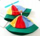Edibazzar Tęczowy Kapelusz dziecięcy ze śmigłem BUCKET HAT 9