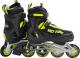 Rolki Axer Sport Rolki Control czarno-żółte r. 33-36 (A0433-S) 1