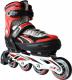 Rolki Axer Sport Rolki Prime czarno-czerwone r. 32-35 (A0435-S) 2