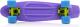 Deskorolka Meteor Plastikowa violet/neon blue/neon yellow (23693) 3