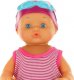 NoboKids Lalka Pływająca do Wody Bobas do Kąpieli Pływaczka 6