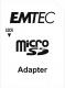 Karta Emtec Karta pamięci Emtec MicroSD 64GB Emtec SDXC CL.10 Gold &amp;Adapter Bl. (ECMSDM64GX) 3