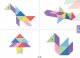 Klocki Magnetyczny Tangram - Magic Tangram 100el. 10