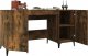 Biurko vidaXL Brązowe 140 cm x 50 cm 4
