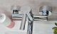 Bateria umywalkowa Sotbe Unicorn ścienna chrom (UNI-SKW-14259754) 7