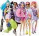Lalka Barbie Barbie LALKA BARBIE FASHIONISTAS EXTRA Z DESKOROLKĄ I KOTKAMI GRN30 8