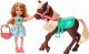 Lalka Barbie Barbie BARBIE LALKA CHELSEA I KUCYK GHV78 2