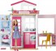 Lalka Barbie Barbie MATTEL BARBIE 2-POZIOMOWY DOMEK + LALKA GXC00 4
