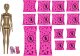 Lalka Barbie Barbie BARBIE COLOR REVEAL LALKA MAKSINIESPODZIANKA WESOŁE MIASTECZKO/KONCERT GPD57 2