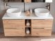Comad Szafka pod umywalkę 60 cm Capri dąb 820 uniwersalny 8