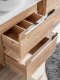 Comad Szafka pod umywalkę 60 cm Capri dąb 820 uniwersalny 9