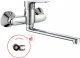 Bateria kuchenna Sotbe Nea ścienna chrom (NEA-SKW-60253333) 3