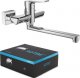 Bateria kuchenna Sotbe Vorma ścienna chrom (VOR-SKW-80289848) 1