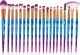 Aptel ZESTAW PĘDZLI do Makijażu w Stylu Unicorn Jednorożec MAKEUP AG798 2