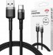 Kabel USB Feegar USB-A - USB-C 1 m Czarny (FEE-01900) 2