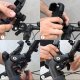 Wozinsky Mocny uchwyt na telefon na kierownicę roweru, motocykla, hulajnogi  czarny (WBHBK6) 5