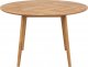 Actona ACTONA Stół obiadowy okrągły NAGINS I 75X120X120 naturalny 2