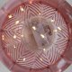 AmeliaHome AmeliaHome Lampion dekoracja LED MURCIA 16X17,5 pudrowy 3