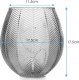 AmeliaHome AmeliaHome Lampion dekoracja LED MURCIA 16X17,5 pudrowy 5