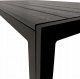 kontrast Stół ogrodowy metal prostokąt ALLEN 205x90x74 cm czarny / czarny 2