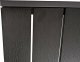 kontrast Stół ogrodowy metal prostokąt ALLEN 205x90x74 cm czarny / czarny 5
