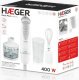 Blender Haeger Trzepaczka Haeger Doce plus Biały 400 W 400W 4