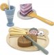 Viga Toys VIGA PolarB Drewniany Zestaw Obiadowy do Krojenia (44058) 1