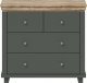 Helvetia Komoda evora 90 x 42 x 81cm biały 1