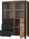 Helvetia Witryna mat 146 x 101 x 43 cm MebleHOT OLIN 2