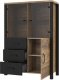 Helvetia Witryna mat 146 x 101 x 43 cm MebleHOT OLIN 5