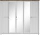 Helvetia Szafa MebleHOT EVORA 246 x 216 x 62 cm lustro, szuflada 2